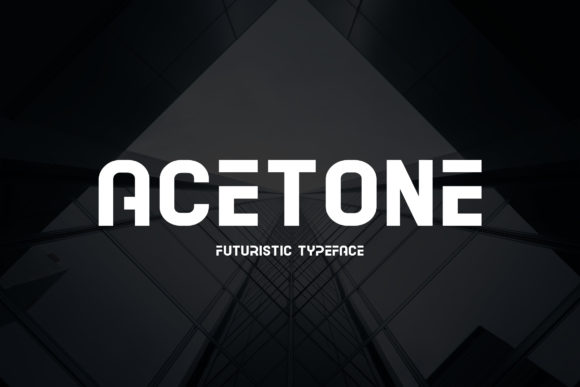 Acetone: A Futuristic Font for Business Branding