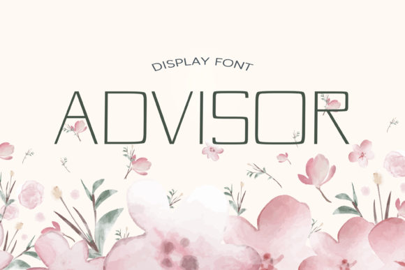 Advisor Font for Business Branding