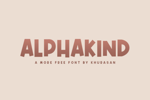 Alphakind: A Fancy Font for Creative Projects