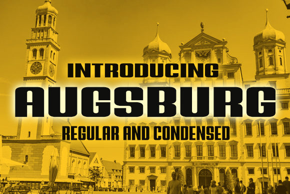Augsburg: A Bold Display Font for Web Design