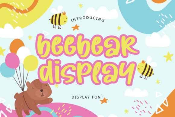 Beebear: A Playful Display Font