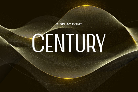 Century Font: Bold and Simple