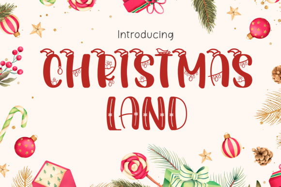 Christmas Land Font Review