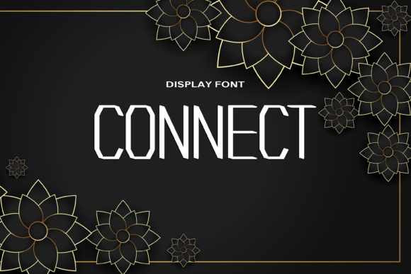 Connect: A Futuristic Font for Bold Design