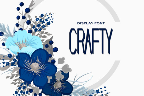 Crafty: A Bold Display Font for Web Design