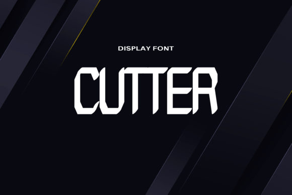 Cutter: A Bold Font for Business