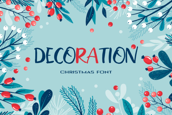 Decoration Font for Creative Projects