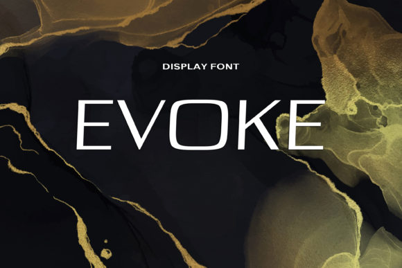 Evoke: A Bold Display Font