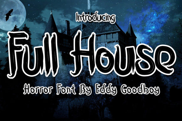 Full House Font for Bold Design