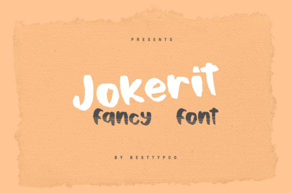 Jokerit: A Bold Display Font for Digital Marketing