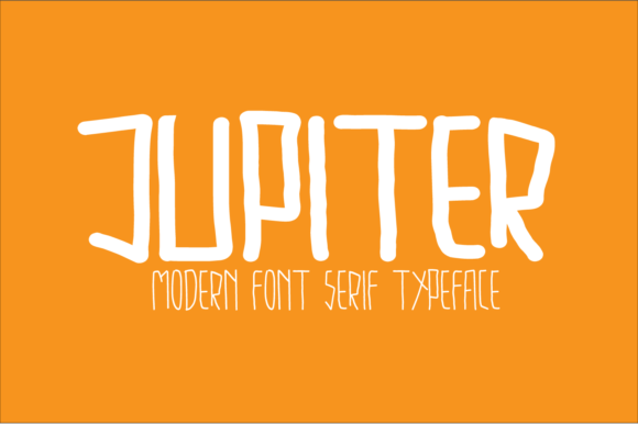 Jupiter: A Quirky Display Font