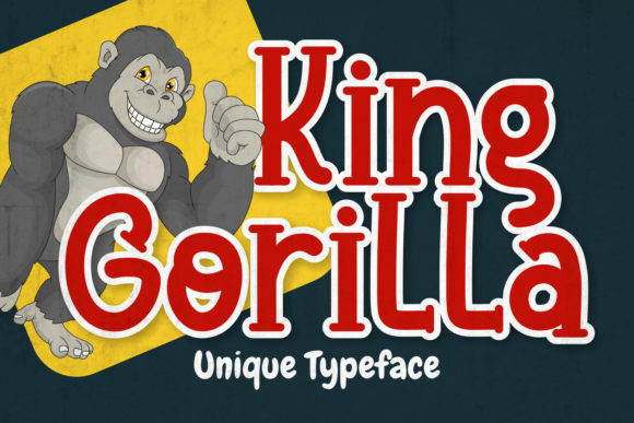 King Gorilla: A Bold Font for Creative Campaigns