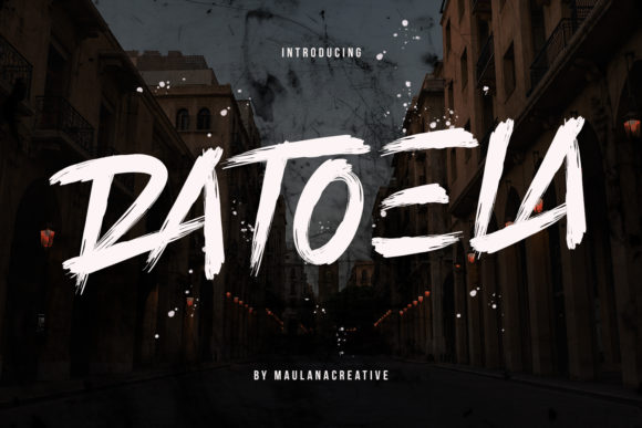 Ratoela: A Bold Display Font for Creative Projects