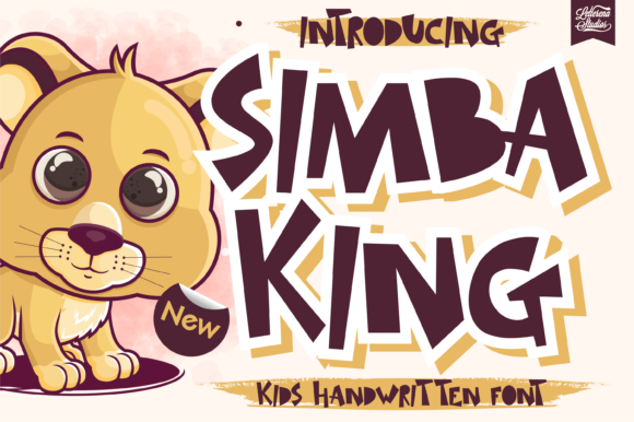 Simba King: A Playful Display Font