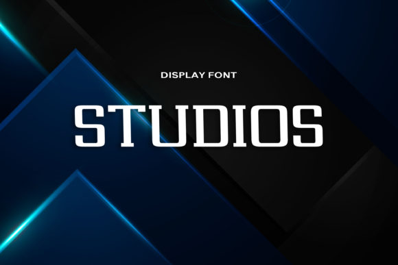 Studios: A Bold Display Font for Creative Campaigns