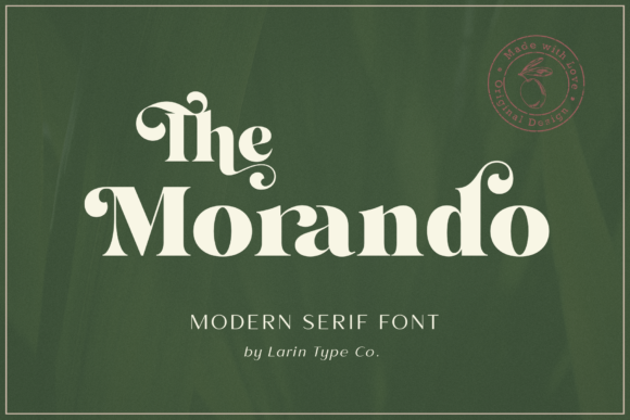 The Morando: A Font That Elevates Your Brand