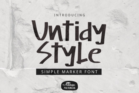 Untidy Style Font for Business